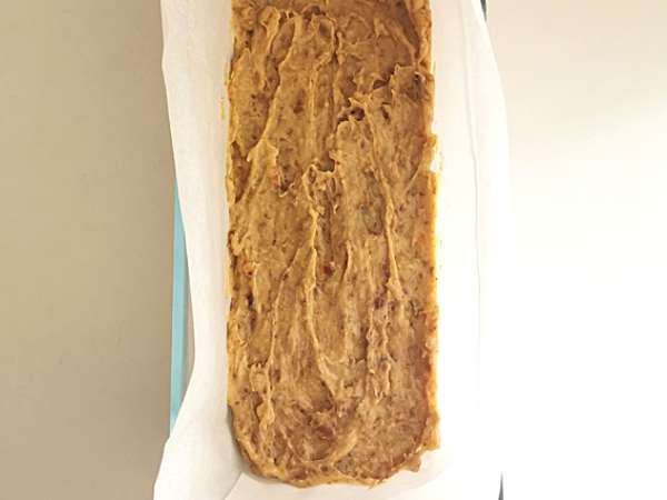 Веган и безглутенови домашно приготвени барове Snickers - Подготовка стъпка 5