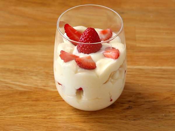 Охладени ягодови тирамису верини - Подготовка стъпка 6