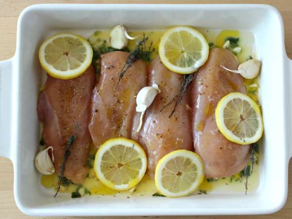 Печено пиле с лимон - Подготовка стъпка 4