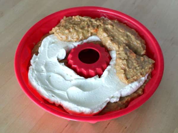 Морковна бисквитена торта с пълнеж от чийзкейк - Подготовка стъпка 7