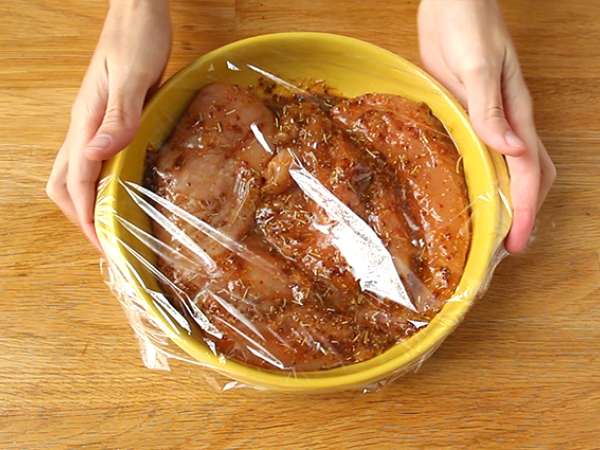 Печено пиле с мед и горчица - Подготовка стъпка 3