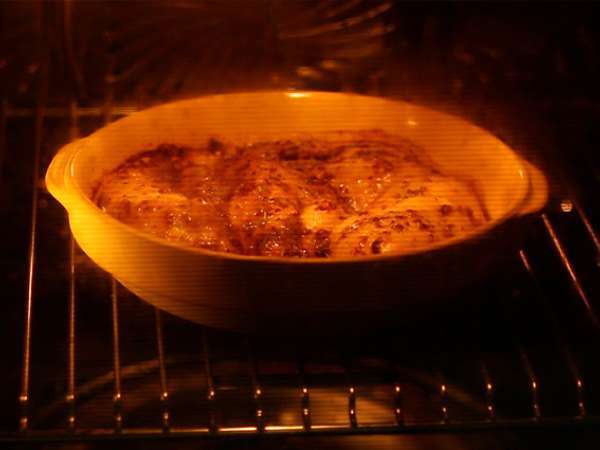 Печено пиле с мед и горчица - Подготовка стъпка 4