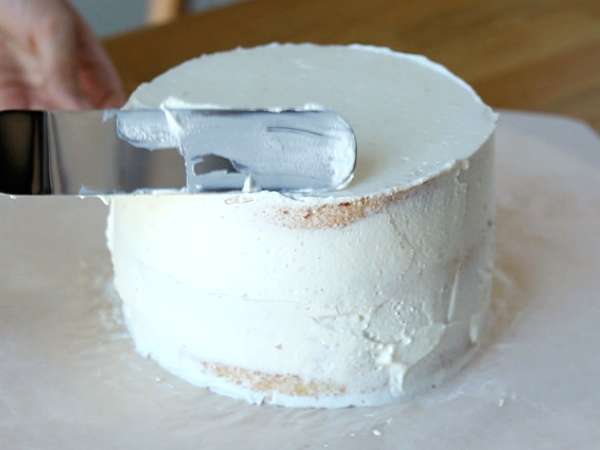 Торта на пластове с ягоди и крем маскарпоне - Подготовка стъпка 10