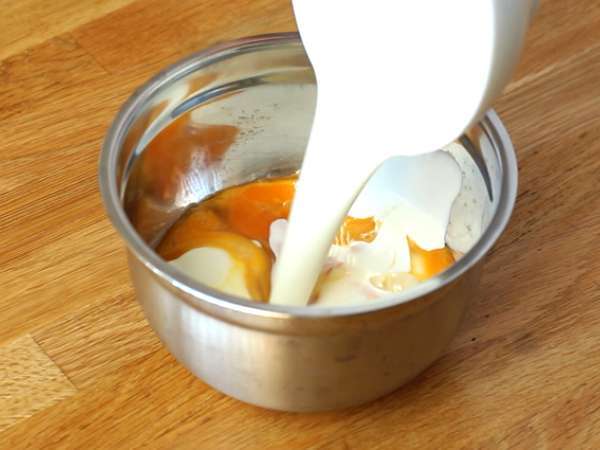 Пролетен киш от моркови - Подготовка стъпка 1