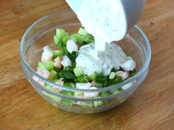 Сандвич със скариди от бриош (руло със скариди) - Подготовка стъпка 3