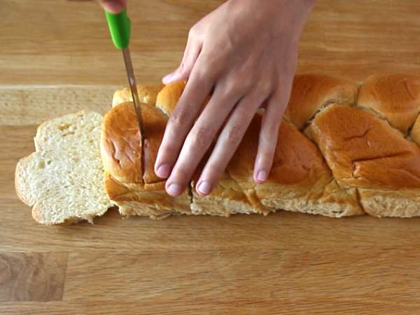 Сандвич със скариди от бриош (руло със скариди) - Подготовка стъпка 4