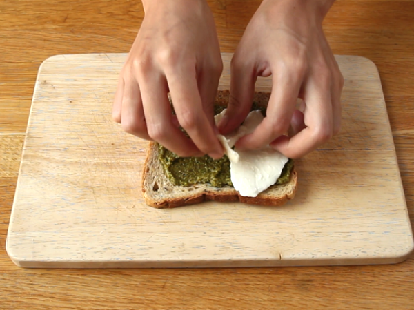 Италиански сандвич клуб - Подготовка стъпка 2