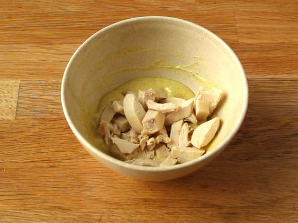 Клубен сандвич с пилешко къри - Подготовка стъпка 2