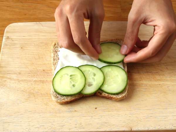 Вегетариански клуб за сандвичи - Подготовка стъпка 3