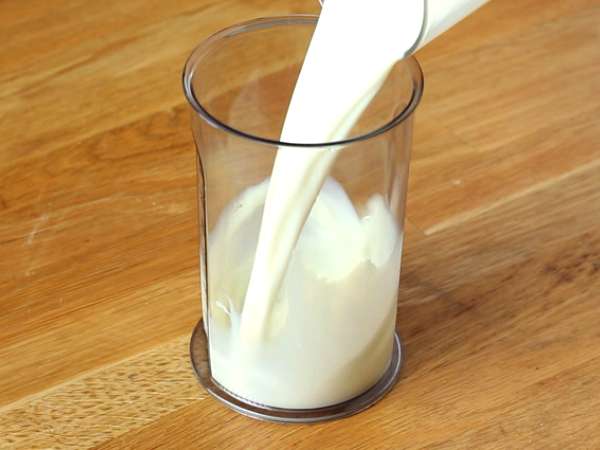 Лактоназ. Млечна майонеза, без яйца - Подготовка стъпка 1