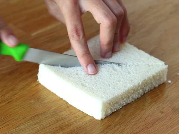 Оригами звезда изненада хляб - Подготовка стъпка 2