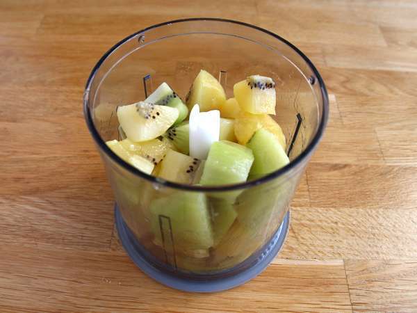 Сладолед с киви - Подготовка стъпка 1