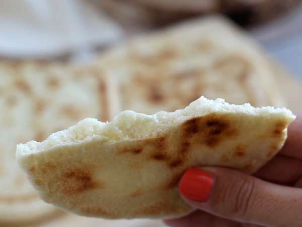 Хляб от пита, пържен на тиган - Подготовка стъпка 6