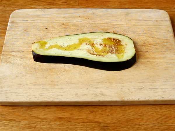 Рула от патладжан пармиджана - Подготовка стъпка 1