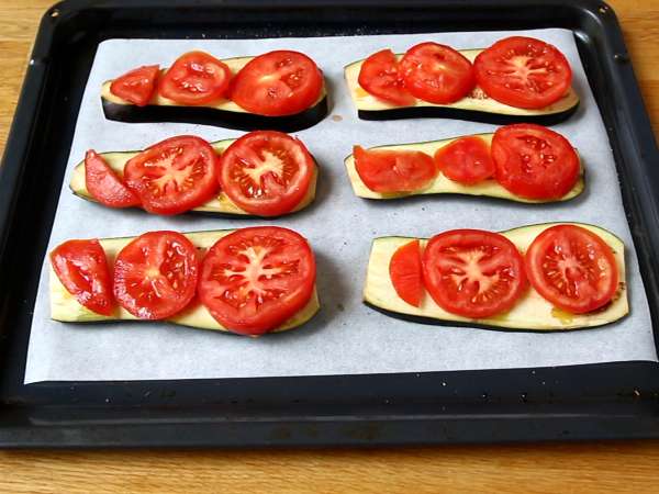 Рула от патладжан пармиджана - Подготовка стъпка 2