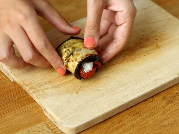 Рула от патладжан пармиджана - Подготовка стъпка 3