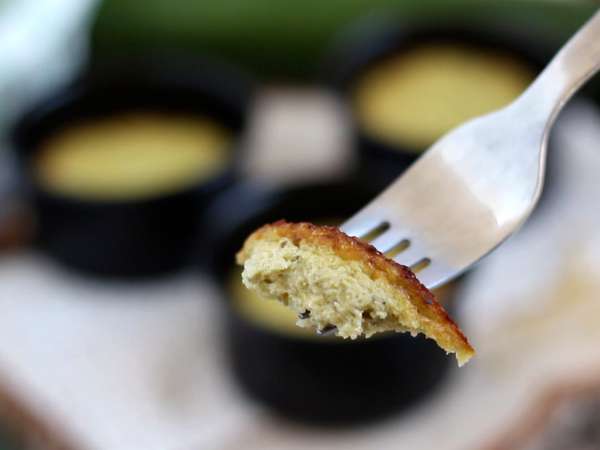 Флани от тиквички и песто - без глутен - Подготовка стъпка 4