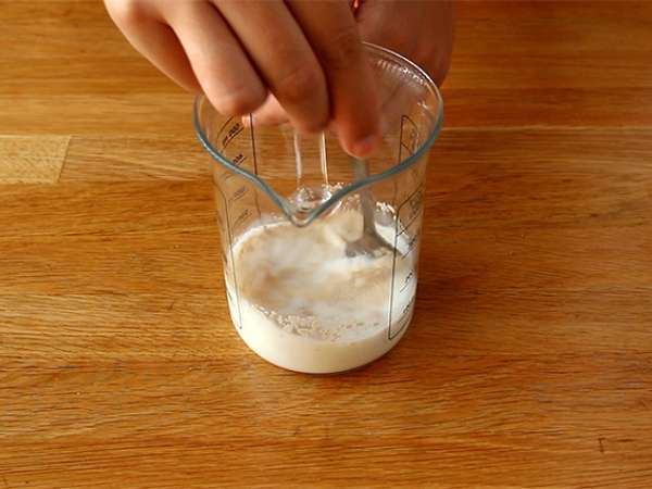 Бриош с шоколад и лешници Babka - Подготовка стъпка 1