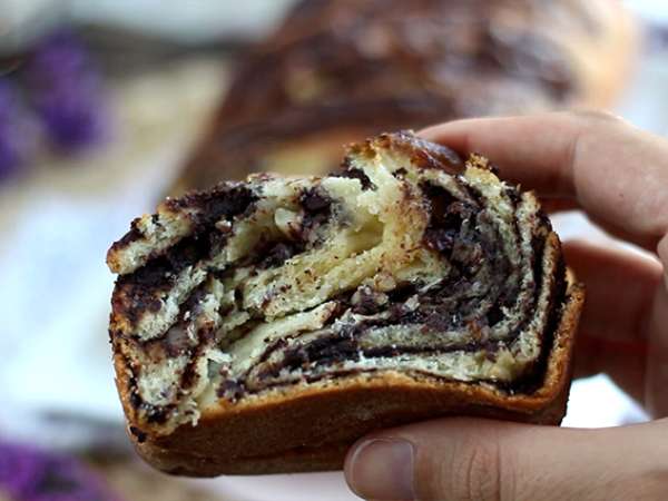 Бриош с шоколад и лешници Babka - Подготовка стъпка 10