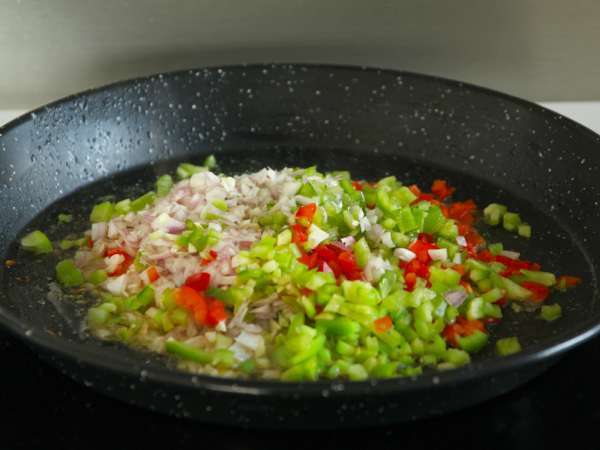 Лесен ориз с калмари - Подготовка стъпка 3