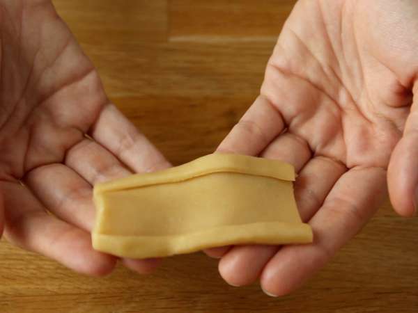 Бисквити от къс хляб с M&M's - Подготовка стъпка 5