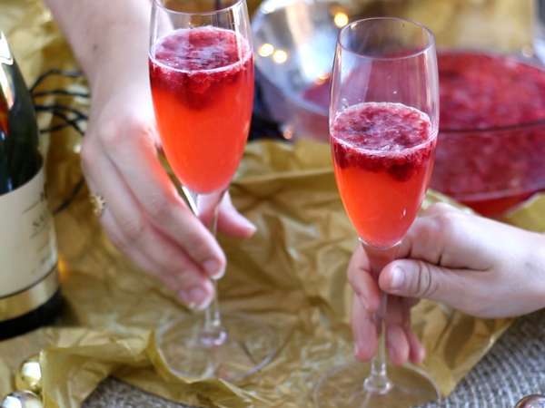 Шампанска супа с малини - Подготовка стъпка 3