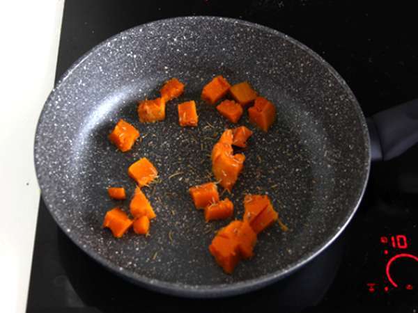 Сандвичи с рикота и яйца от масло - Подготовка стъпка 1