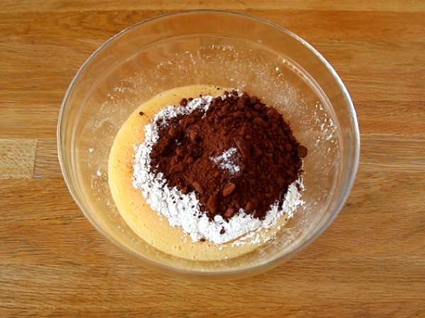 Брауни за микровълнова печка - Подготовка стъпка 2