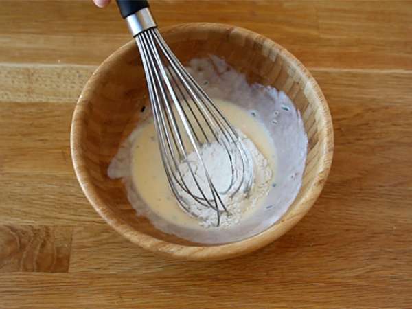 Картофени гофрети - Сандвич от гофрети с пушена сьомга и фреш - Подготовка стъпка 1