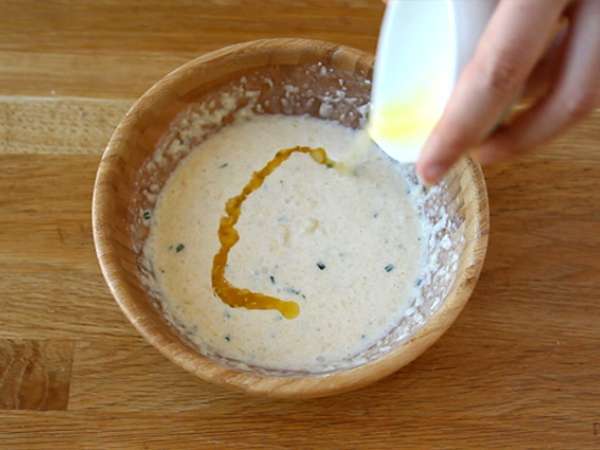 Картофени гофрети - Сандвич от гофрети с пушена сьомга и фреш - Подготовка стъпка 3