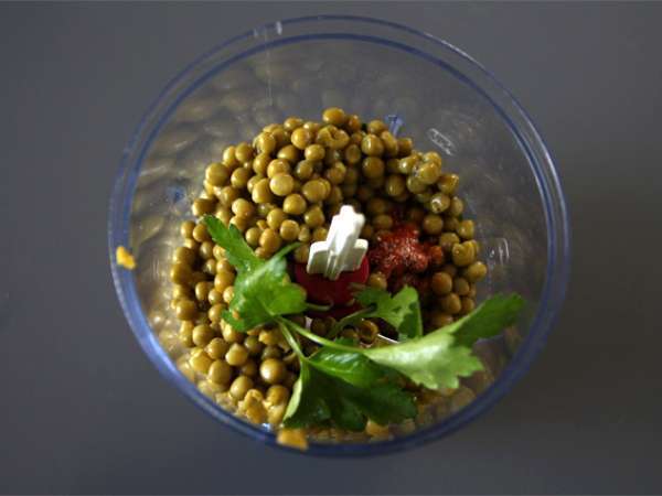 Гуакамоле от грах и лайм - Подготовка стъпка 1