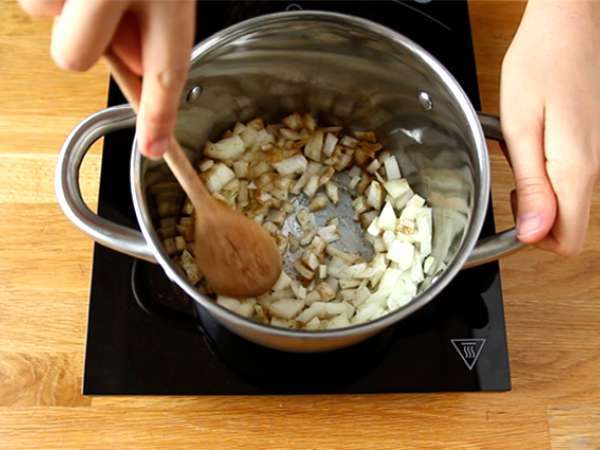 Лесен дал от коралова леща - Подготовка стъпка 1