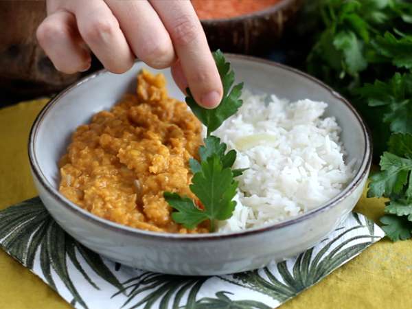 Лесен дал от коралова леща - Подготовка стъпка 6