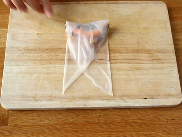 Скариди и юфка с гъби - Подготовка стъпка 5