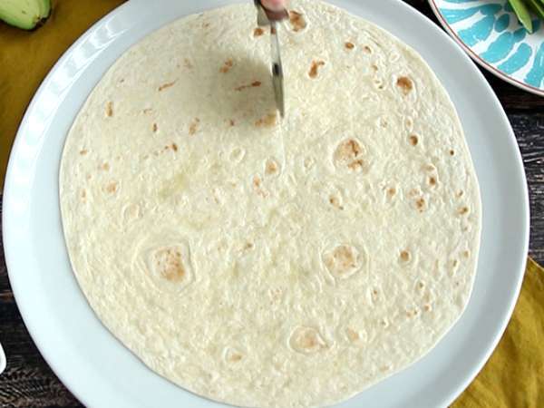 Обвивка на скара в стил късна закуска - Tortilla Wrap Hack - Подготовка стъпка 1