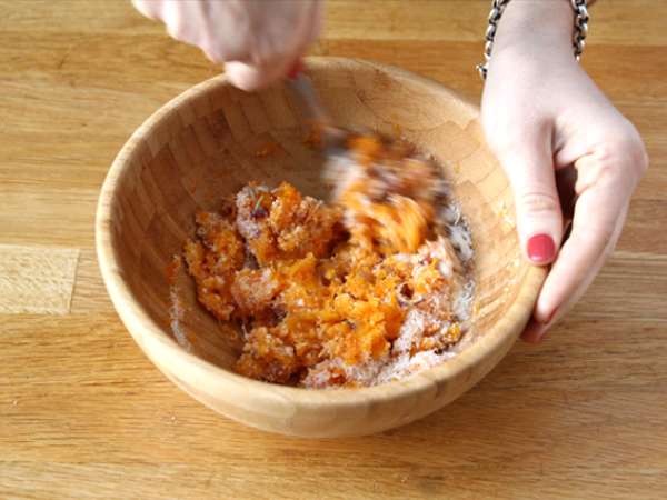 Маслени трохи с лешници - Подготовка стъпка 2