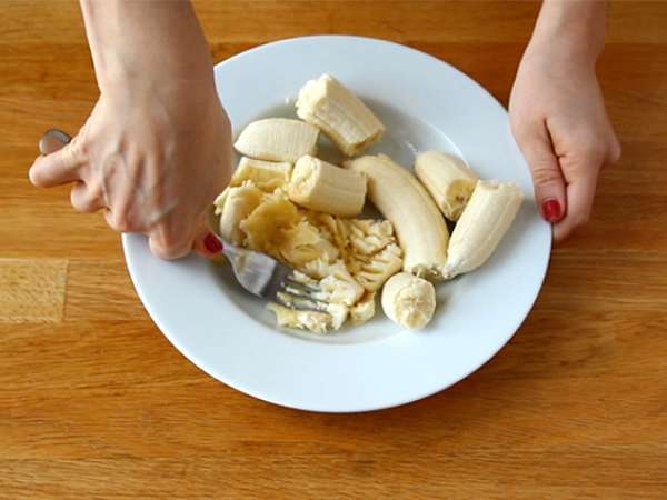 Торта с банани и шоколадови парченца - веган и без глутен - Подготовка стъпка 1