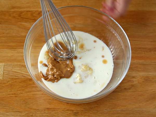 Торта с банани и шоколадови парченца - веган и без глутен - Подготовка стъпка 2