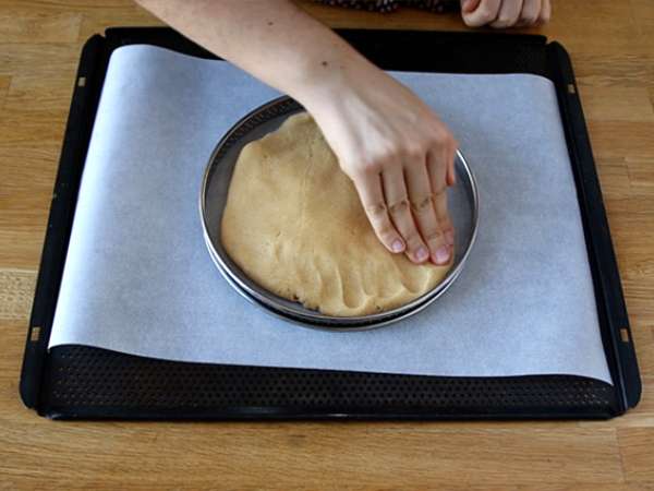 Гигантска бисквитка за споделяне - Подготовка стъпка 4