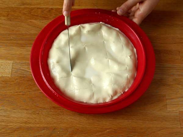 Пай със спанак, рикота и яйца - италиански Torta Pasqualina - Подготовка стъпка 7