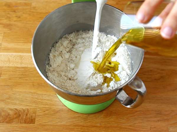 Цветя от фокача - изкуство от фокача - Подготовка стъпка 1