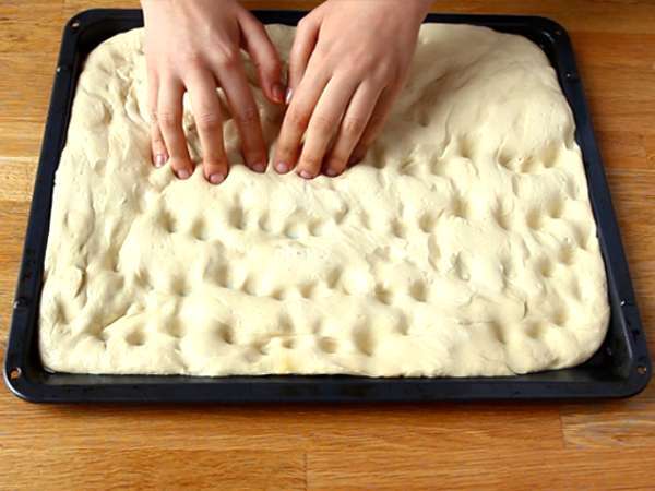 Цветя от фокача - изкуство от фокача - Подготовка стъпка 5