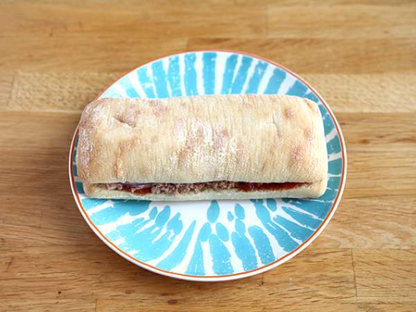 Панини с риба тон, домати и каперси - Подготовка стъпка 4