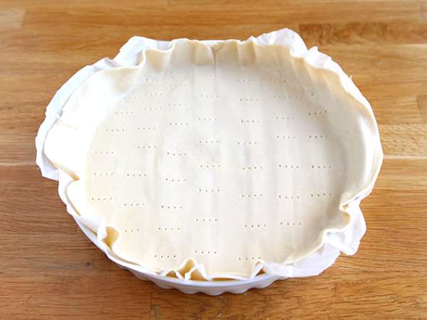 Киш с ниско съдържание на мазнини с шунка, сирене и кисело мляко! - Подготовка стъпка 2