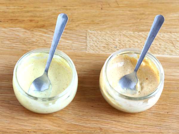 Сандвич със скариди, авокадо и кориандър - Подготовка стъпка 1