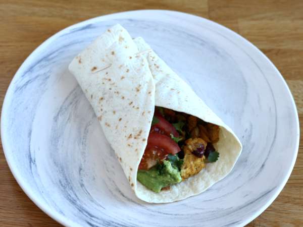 Вегетариански фахитас с текстуриран соев протеин - Подготовка стъпка 5