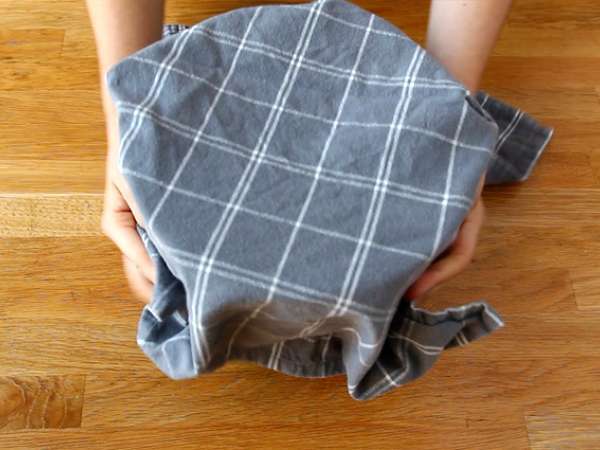 Турски палачинки, пълнени с фета, лимон и магданоз - Gözleme - Подготовка стъпка 3