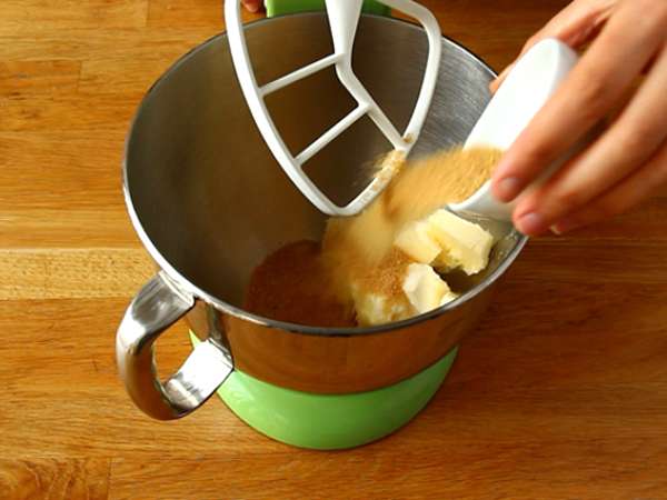 Торта с бисквитки с шоколадов чип - Подготовка стъпка 1