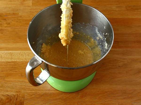 Торта с бисквитки с шоколадов чип - Подготовка стъпка 2