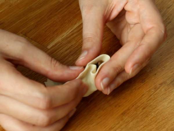 Гьоза с пилешко месо, моркови и гъби - Подготовка стъпка 9